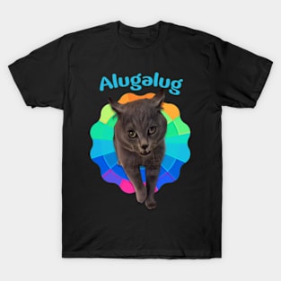 Alugalug Meme Cat ,Singing Cat T-Shirt